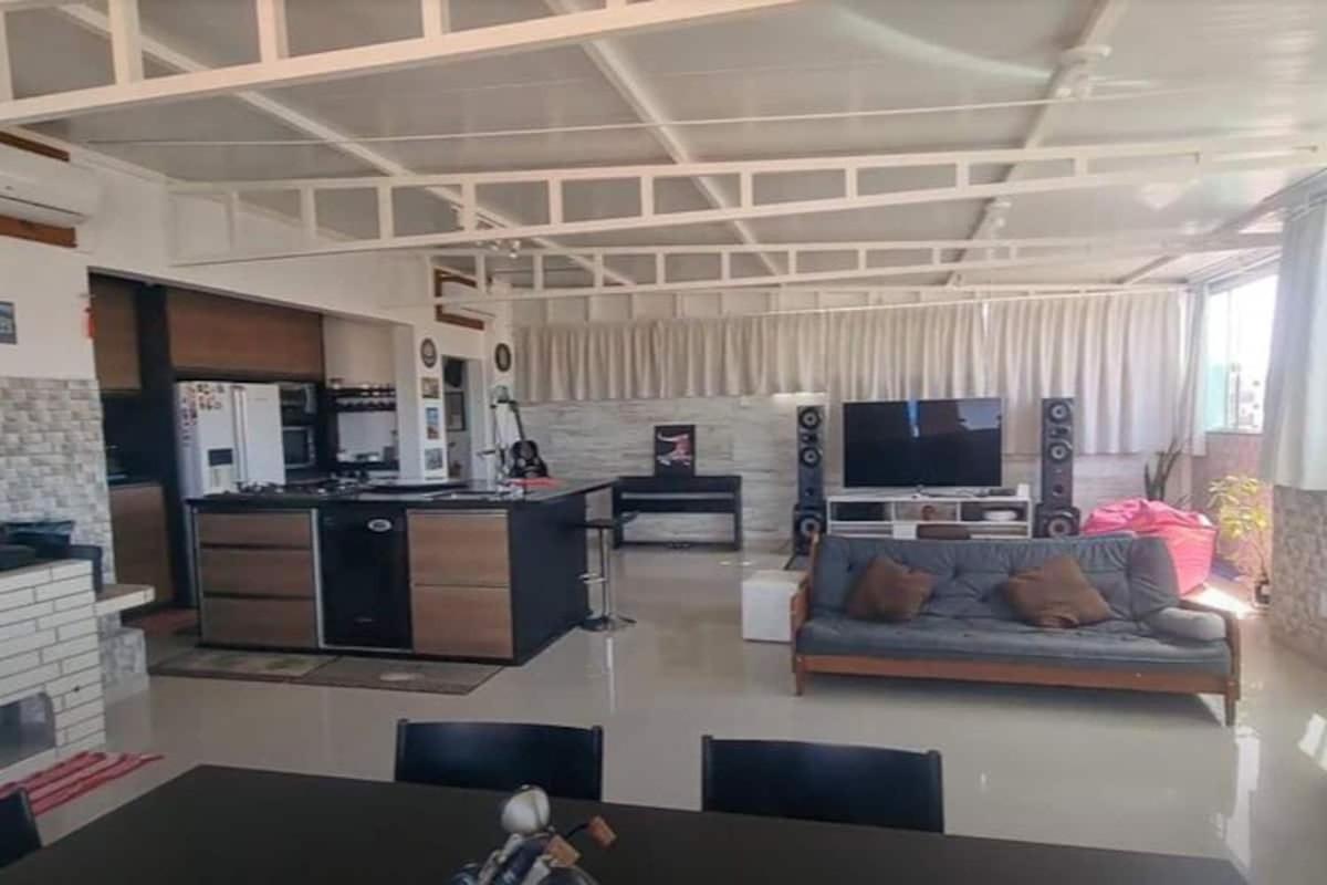 Cobertura Gourmet á 300mts da praia de Canasvieiras norte da ilha de Floripa Florianópolis Esterno foto