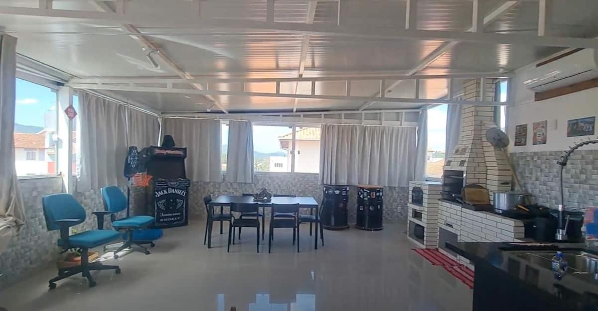 Cobertura Gourmet á 300mts da praia de Canasvieiras norte da ilha de Floripa Florianópolis Esterno foto