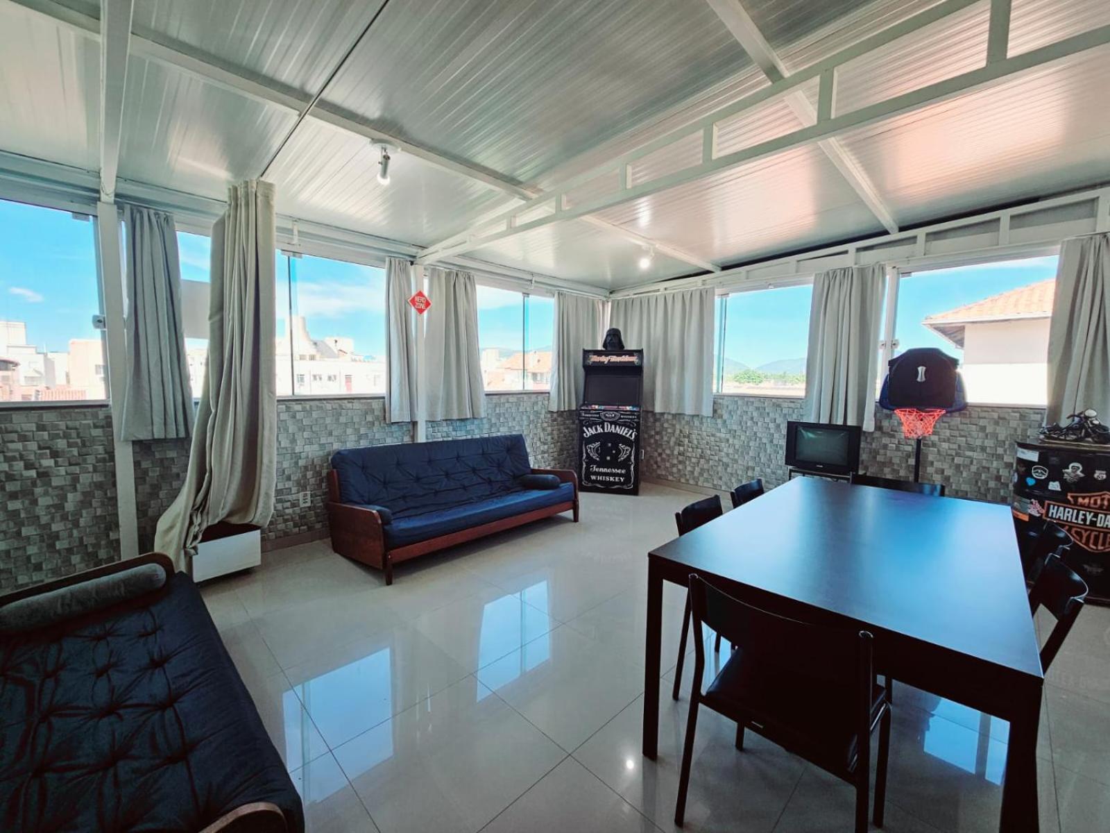 Cobertura Gourmet á 300mts da praia de Canasvieiras norte da ilha de Floripa Florianópolis Esterno foto