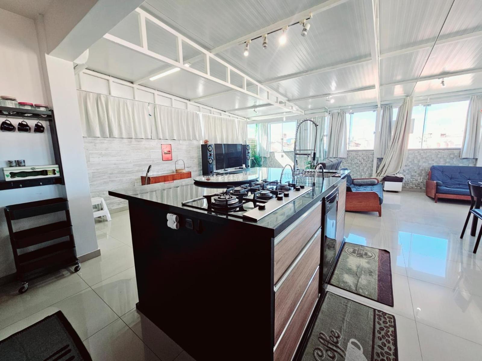 Cobertura Gourmet á 300mts da praia de Canasvieiras norte da ilha de Floripa Florianópolis Esterno foto