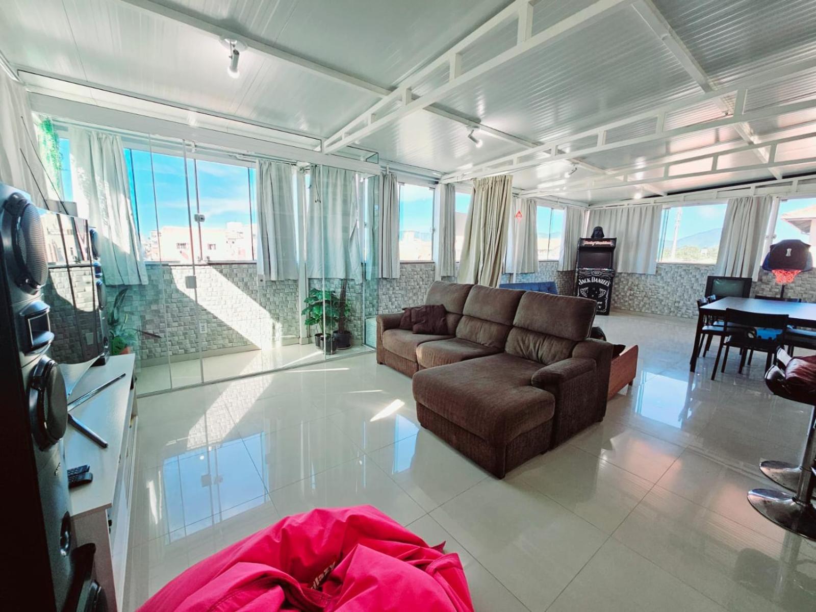 Cobertura Gourmet á 300mts da praia de Canasvieiras norte da ilha de Floripa Florianópolis Esterno foto