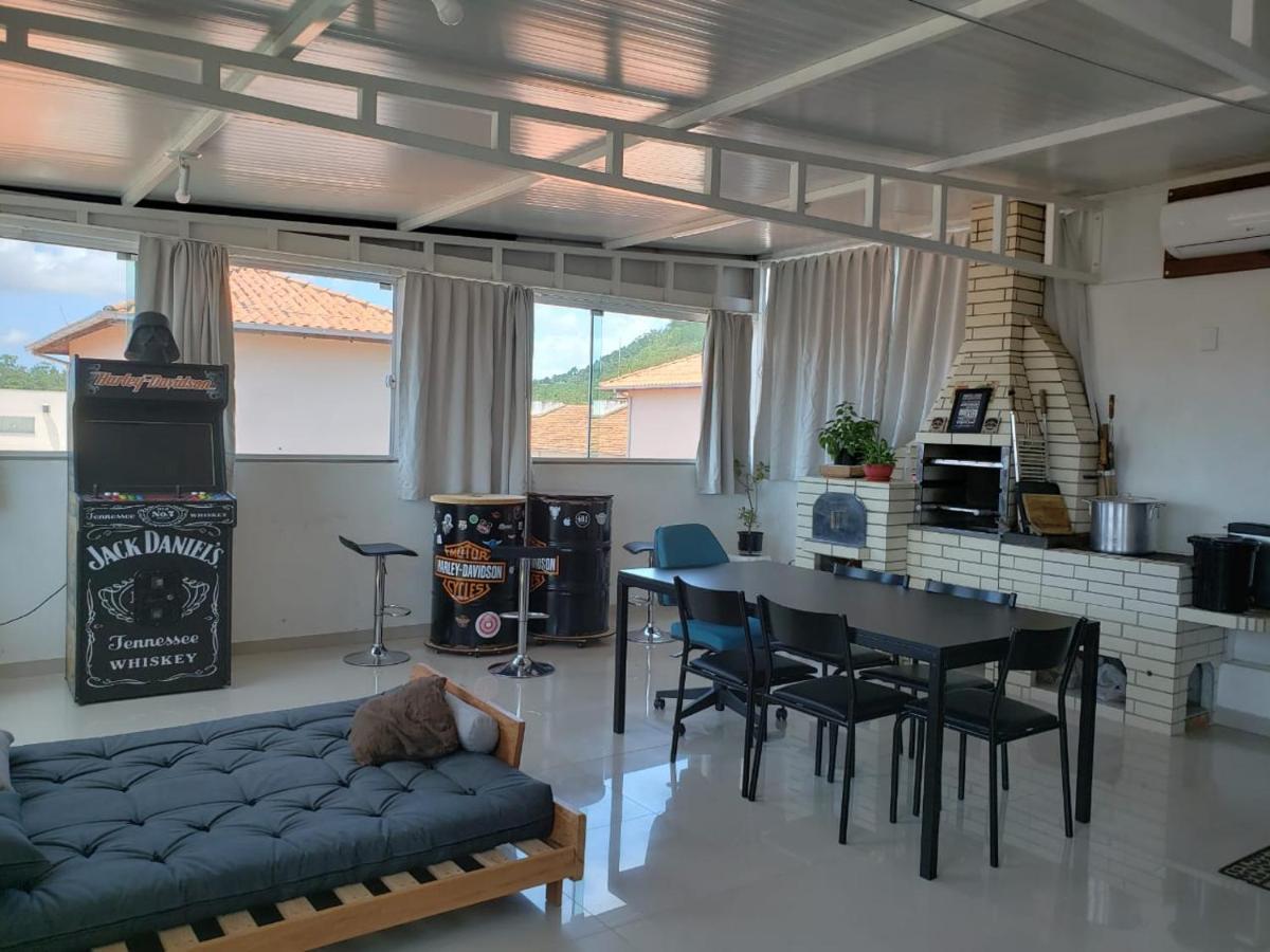 Cobertura Gourmet á 300mts da praia de Canasvieiras norte da ilha de Floripa Florianópolis Esterno foto